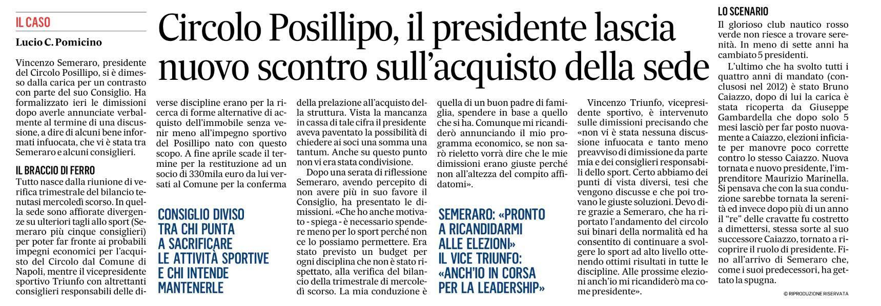 CHIARIMENTI DEL VICEPRESIDENTE TRIUNFO ALL'ARTICOLO DEL ...