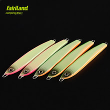 6 PCS/LOT 9.5cm(3.74")/60g(2.1oz) Metal fishing bait 3D eyes JIG bait LEAD bait boat fishing lure lead fish fishing tackle(China (Mainland))