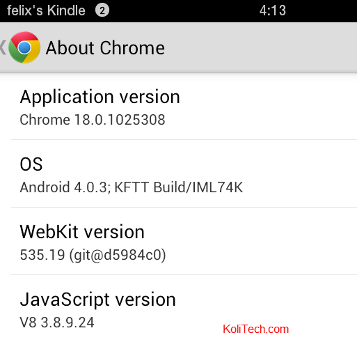 How to install Google Chrome on the Amazon Kindle Fire HD ...