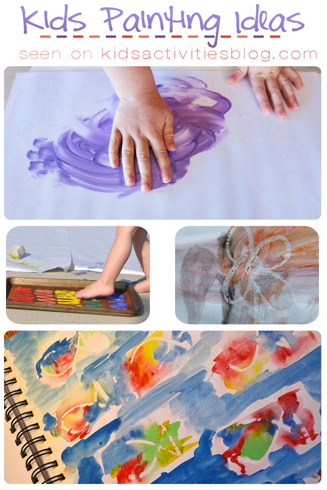 8 Creative Kids Painting Ideas to Try at Home - Kids Activities Blog
