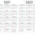 Calendar 2022 Free Printable