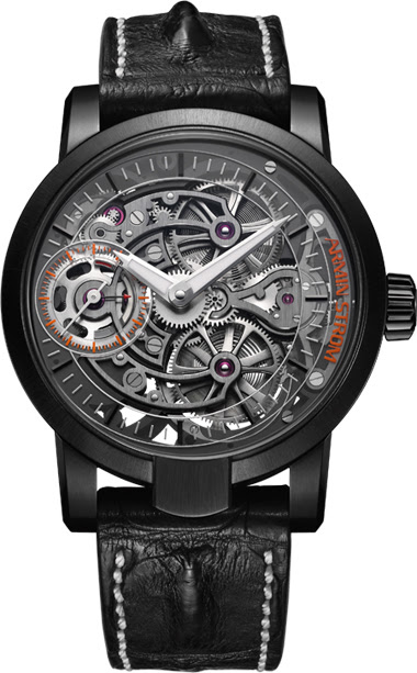 Armin Strom-Squelette-Pure-Terre-noir PVD acier