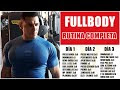 La mejor rutina fullbody de 3 días para ganar masa muscular