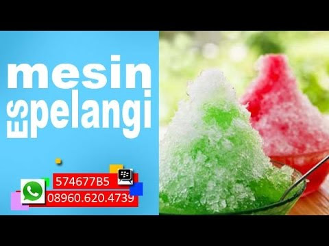 Video Mesin Penghancur Es Batu Bekas