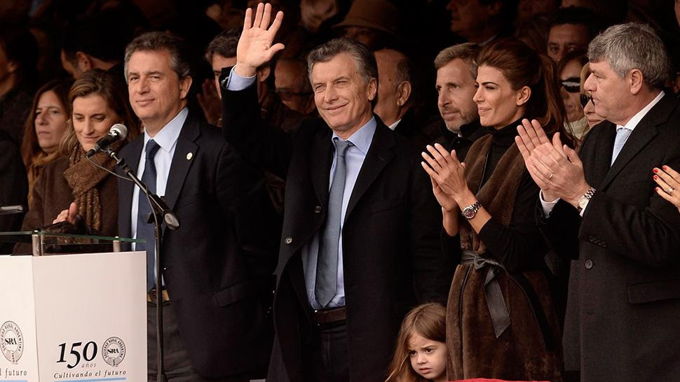 Resultado de imagen para apoyo del presidente Mauricio Macri al campo