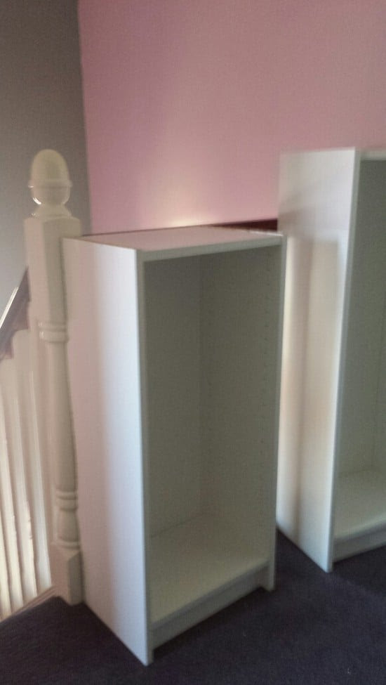 shortening BILLY bookcases
