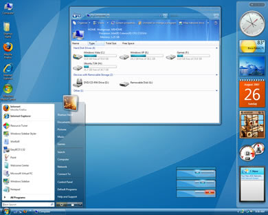 Tema Visual Para Windows Vista Indigo