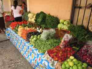 Fruit on the street in Chiapas