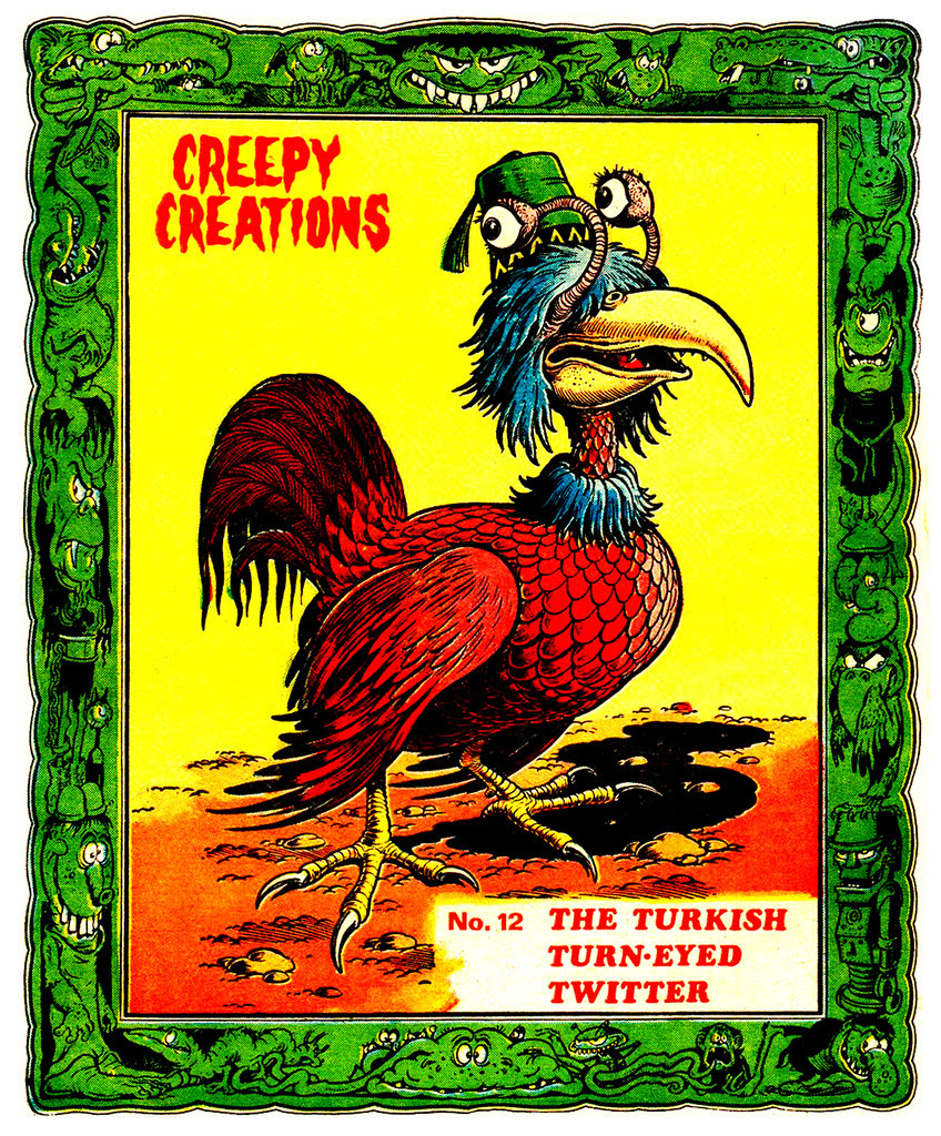 Creepy Creations No.12 - The Turkish Turn Eyed Twitter