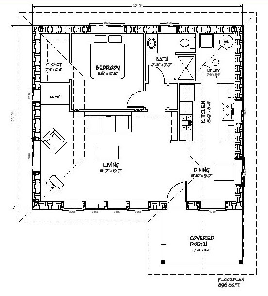 Strawbale Retreat Plan