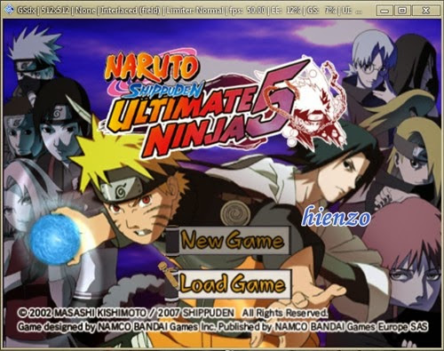 Naruto Shippuden Ultimate Ninja 5 PS2 ISO Download ...