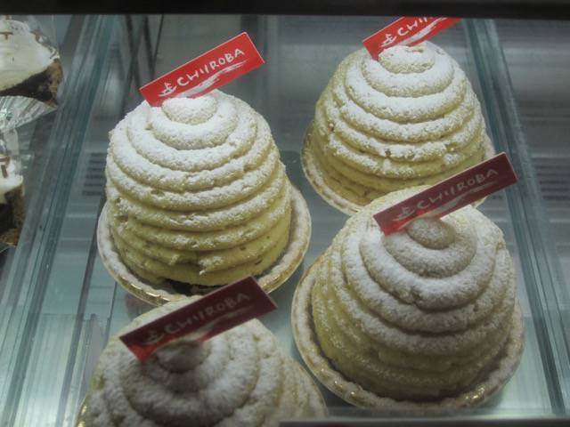 大分市高城のスイーツ ケーキのお店 洋菓子の店 ちひろば ロバのパイ チョコの国から 新作 季節のケーキ