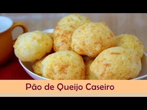 Video Receita Pao De Queijo 4 Ingredientes