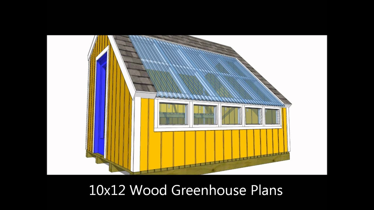 10X12 Shed Plans - YouTube