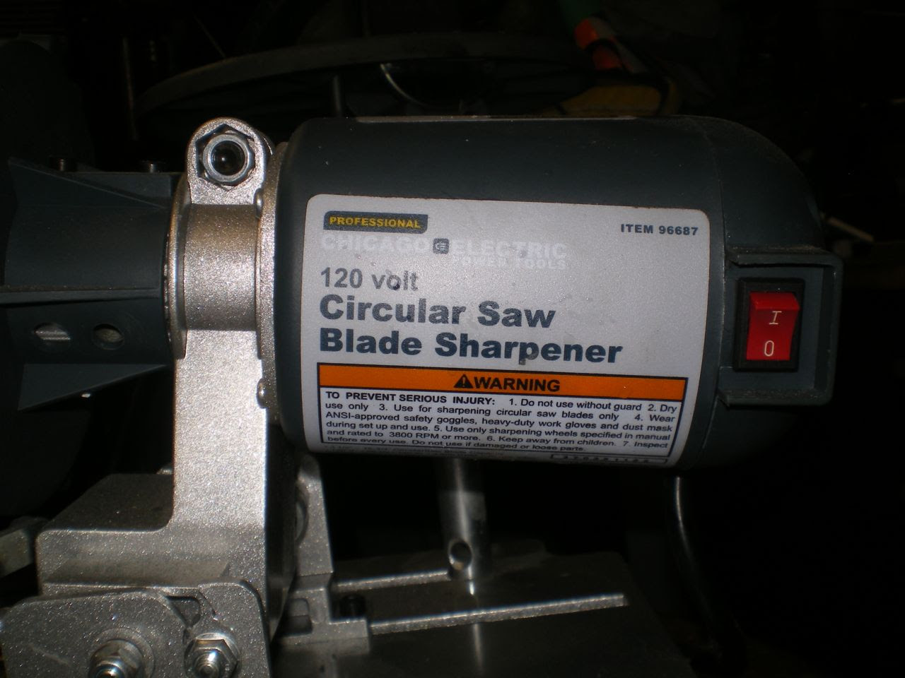 machinery in use