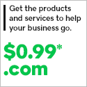 Pump up your Business with a professional website! Just $1* per month from GoDaddy!