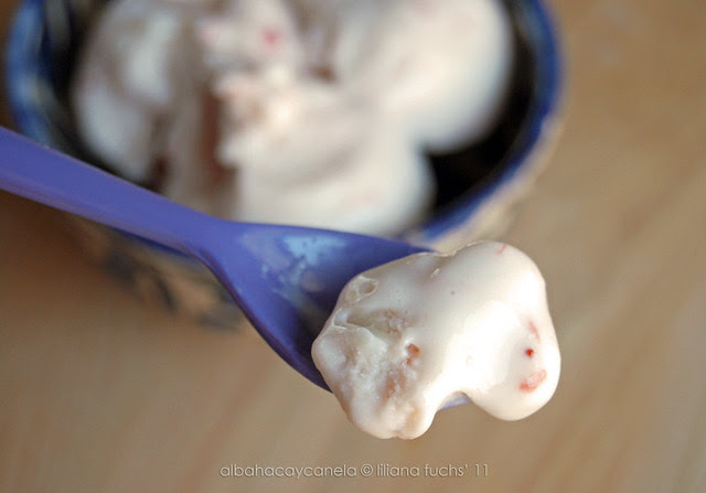Cream cheese coriander icecream