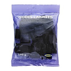 IKEA GODIS LAKRITS sweet and salty liquorice