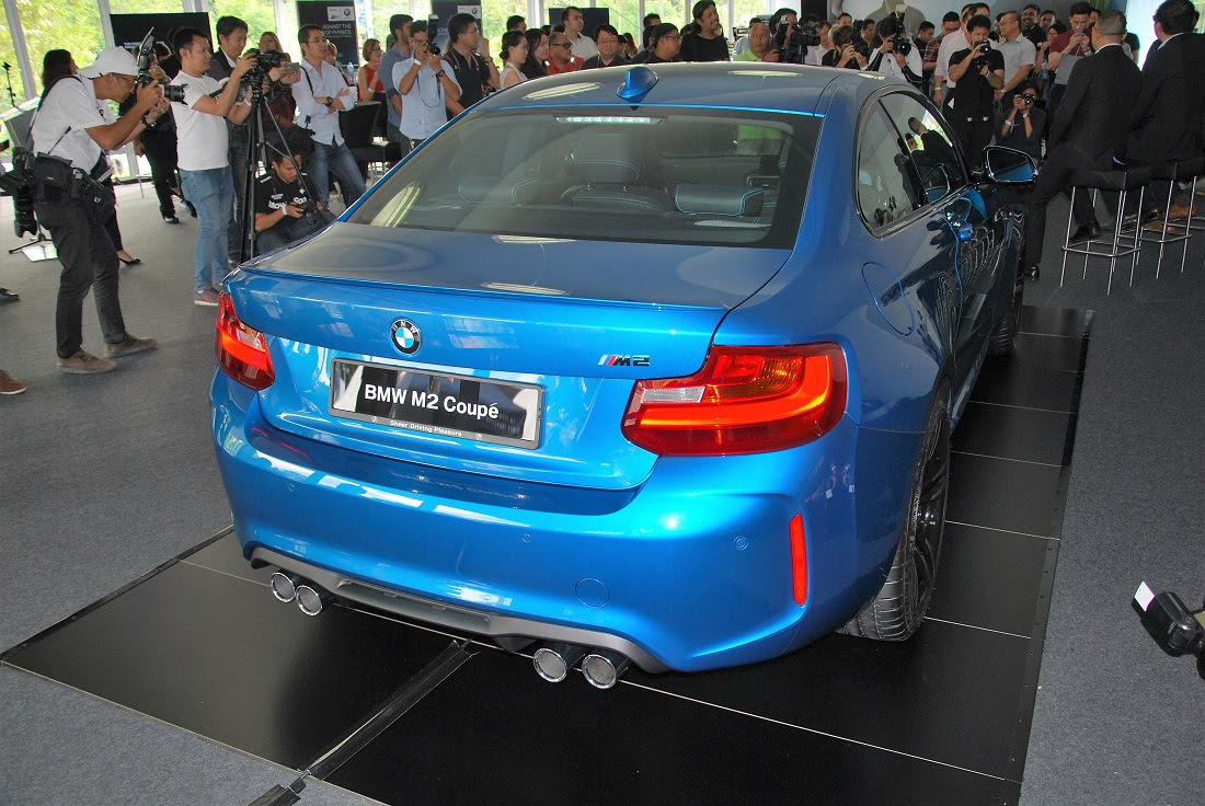 Bmw M2 Coupe Rear 2016 Bmw Malaysia Open Tennis Autoworld Com My