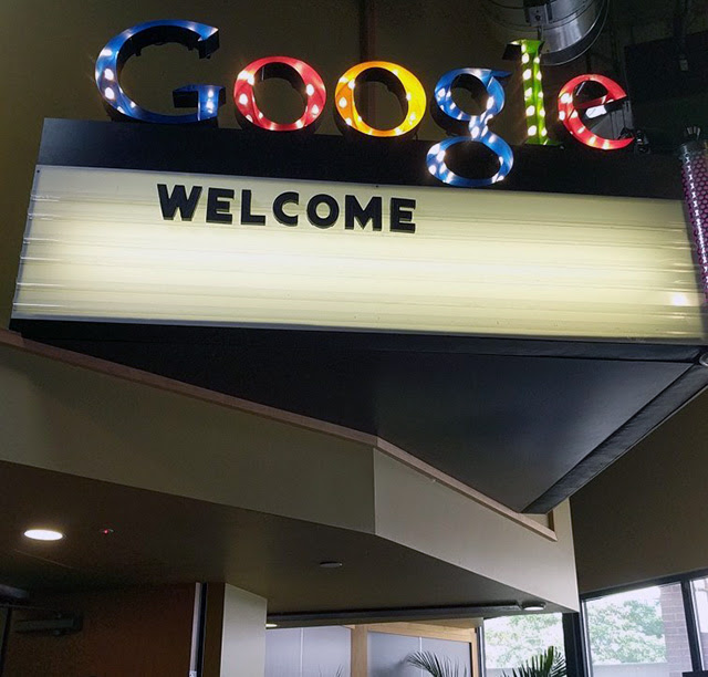 Google Movie Theatre Sign
