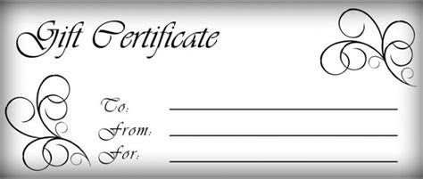 Download, email or publish directly on social media. gift certificates templates free printable gift certificate template