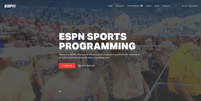 ESPN Sports Programming