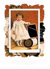 Aunt Adelaide's spool of vintage thread with name