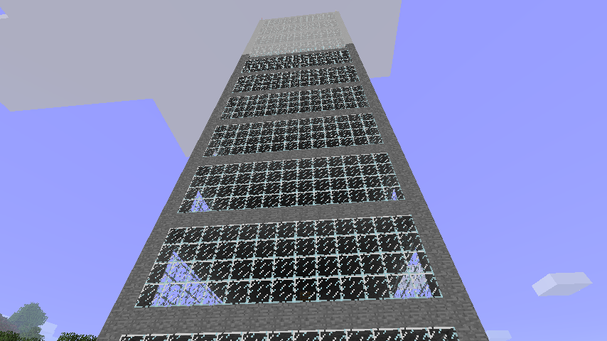 What should i mke my skyscraper out of? - Survival Mode 