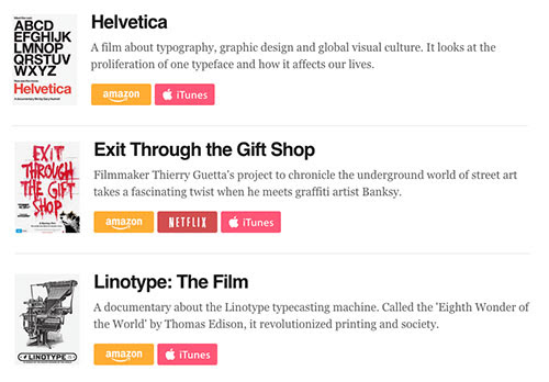 Documentales sobre diseño