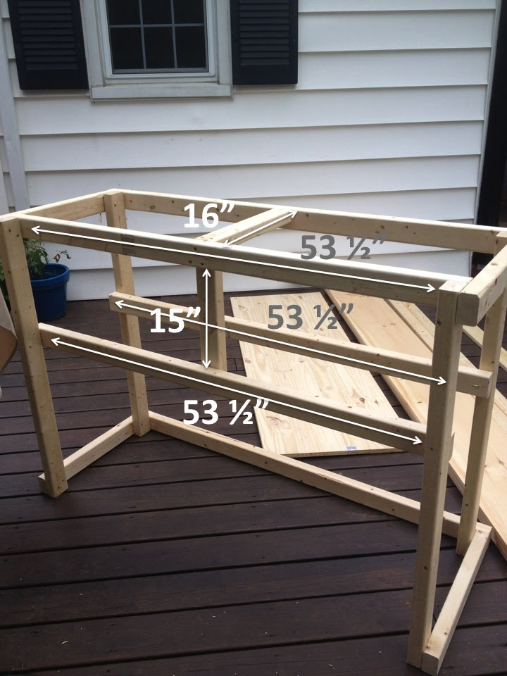 DIY Outdoor Bar with built in cooler DIY Outdoor Bar with built in cooler on Building A Outdoor Patio Bar id=55554