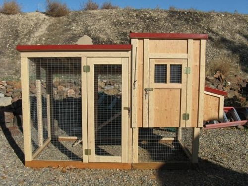 Chicken coop plan &amp; material list, The Motel Chix