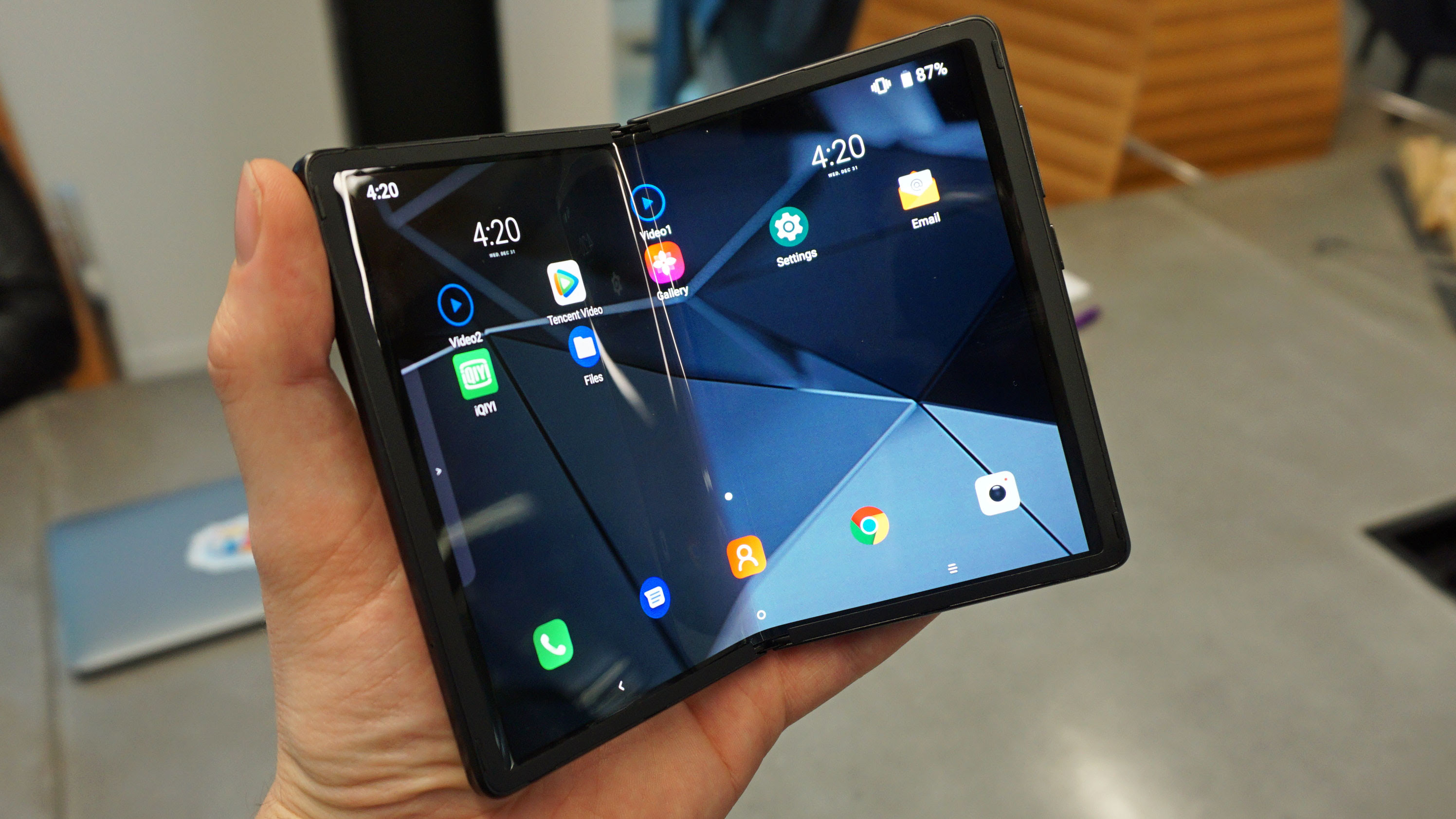 TCL foldable phone