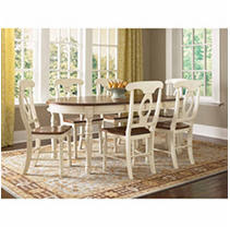 Mia 7 Piece Dining Set (Table,6 Chairs)