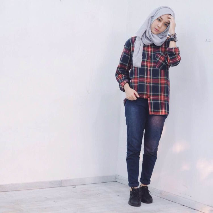Style Wanita Tomboy Berhijab 
