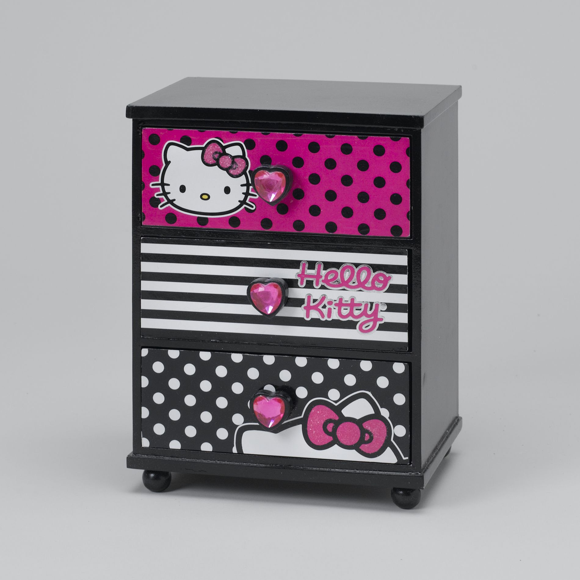 Hello Kitty Three Drawer Jewelry Box Hello Kitty Three Drawer Jewelry Box