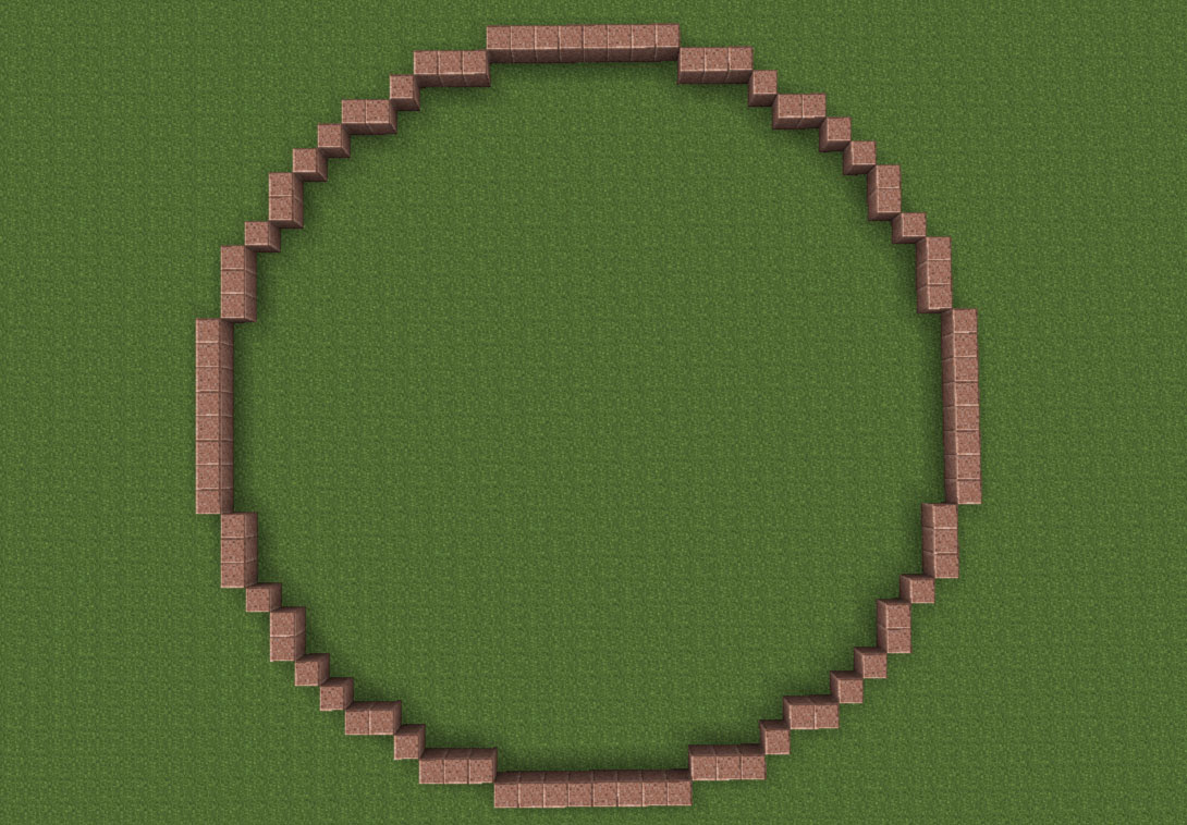 難しい円形や球体の建築を簡単につくる方法 マインクラフト マイクラモール