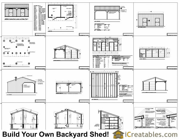 Gable: Chapter How to build a shed row barn
