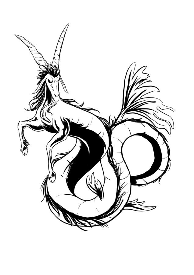 tattoo designs zodiac sign capricorn