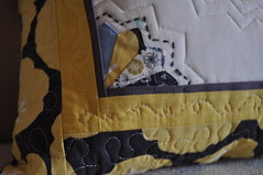 Madrona Road Pillow ~ Corner Detail