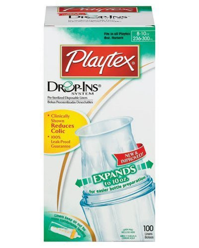 BOTTLE LINER PLAYTEX1OOCT 8OZ DROPN