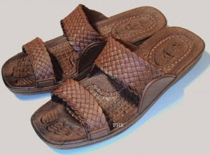 Pali Hawaii Sandals Ph405 1 Pair Size 8 Black
