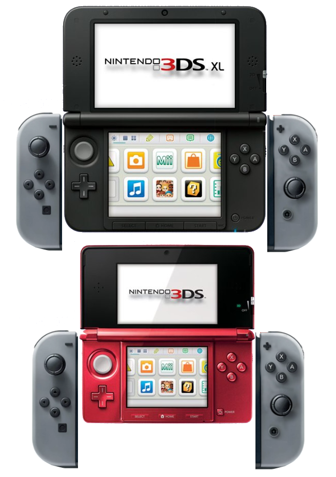 Size Comparison Wii U Vs Switch Vs 3ds Xl Nintendoswitch
