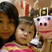 Koey, sidekick and PigCow