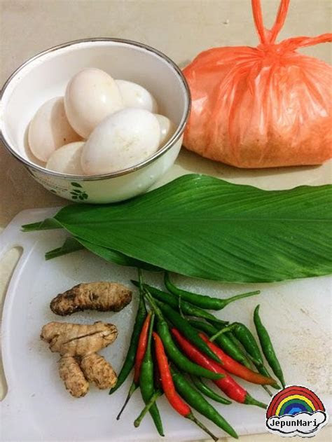 resepi telur itik masak lemak cili api negeri sembilan