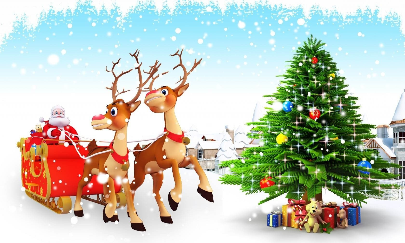 3d Christmas Wallpaper WallpaperSafari 3d Christmas Wallpaper WallpaperSafari