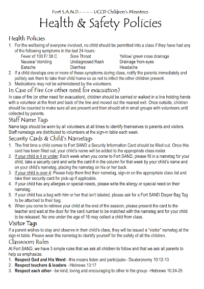 What Is Safety Policy
