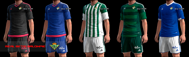 PES 2013 Real Betis Kits Season 2015/16