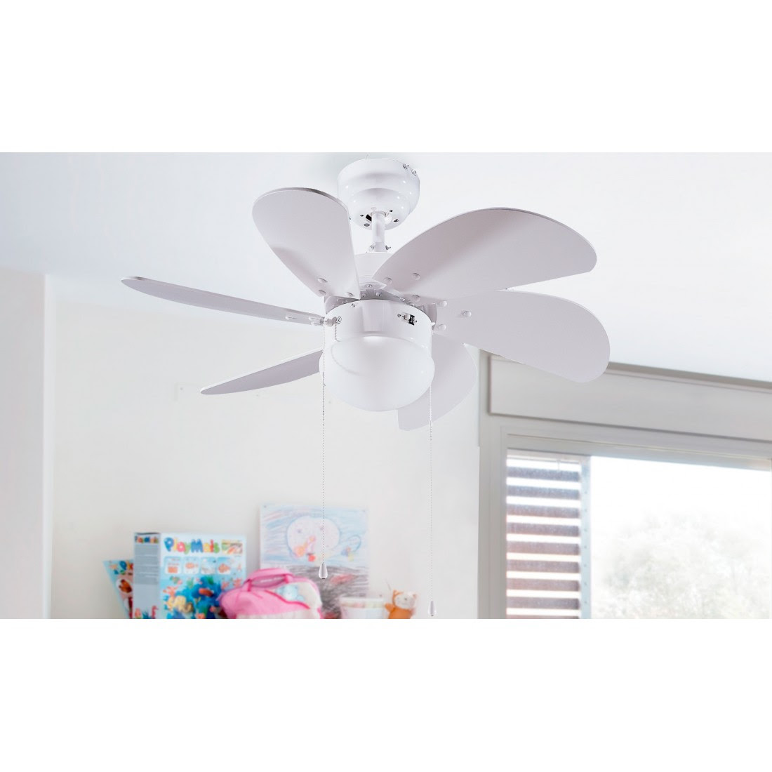 Ventiladores de techo con luz gt; Ventilador de Techo con Luz ai04 BL