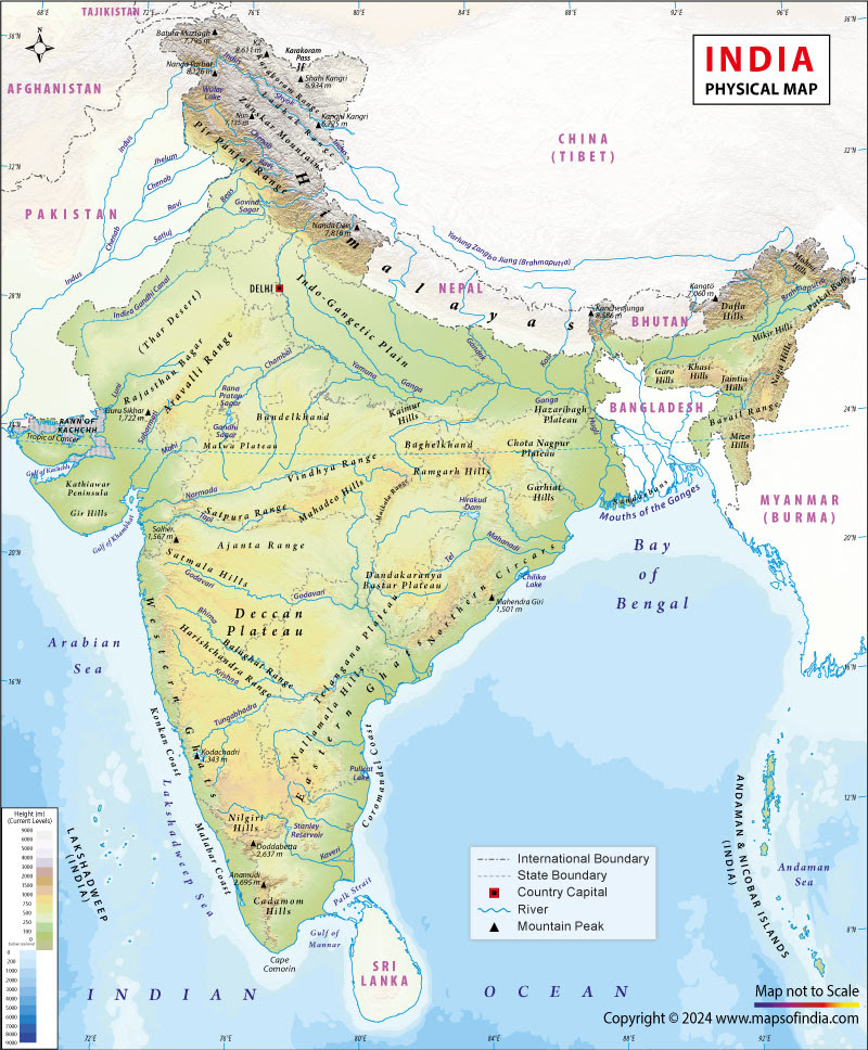 Map of India