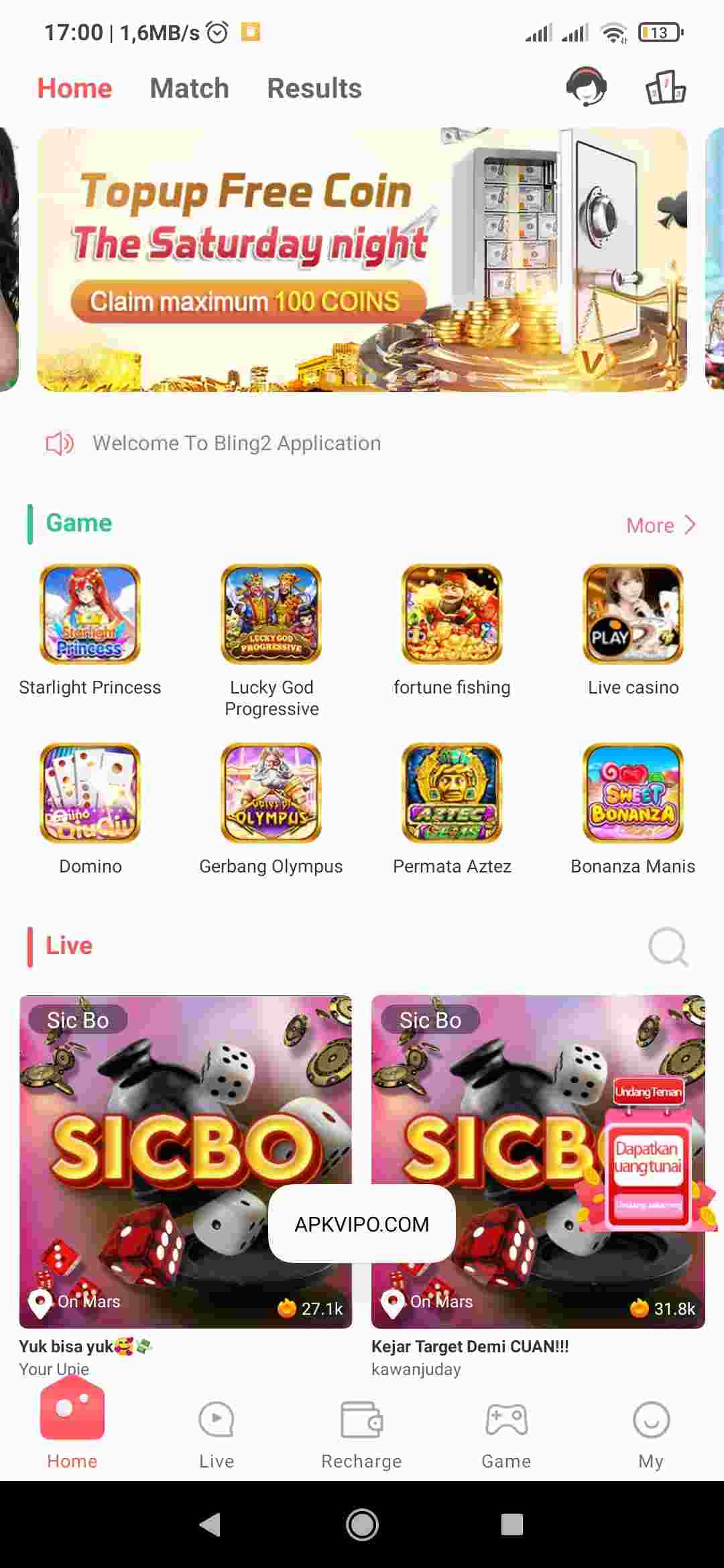 Bling2 Mod APK  Live Streaming 2.10.4 (Unlock Room) Download